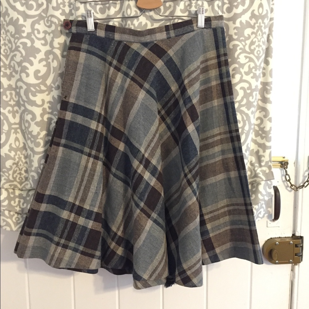 Plaid Skirt